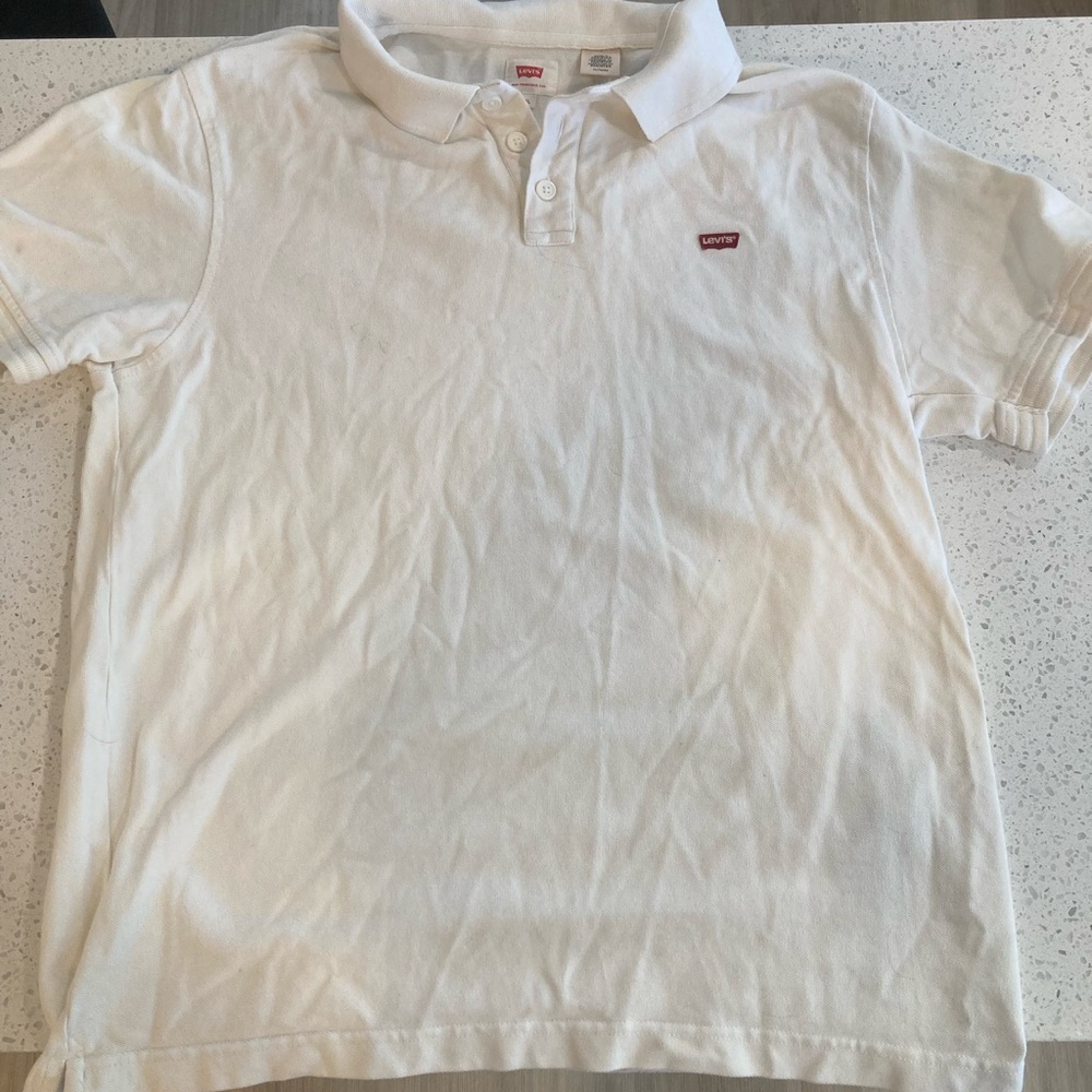 Levi's White Polo Shirt